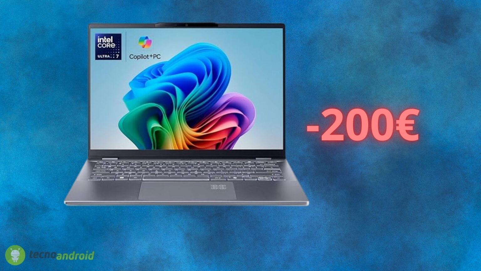 Notebook ACER con sconto di 200 euro OGGI su Amazon