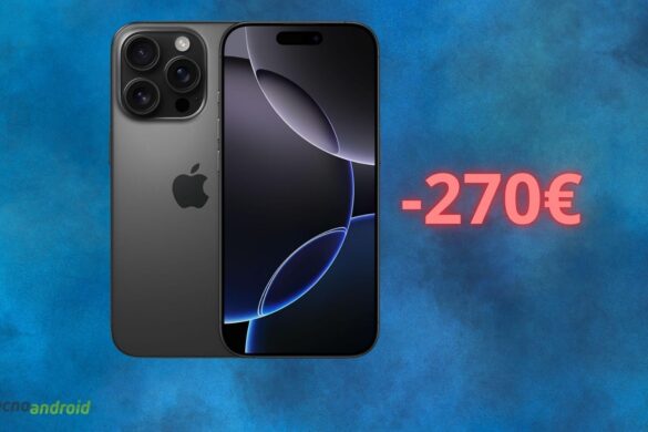 Apple iPhone 16 Pro è in SCONTO di 270 euro su AMAZON: acquistatelo subito