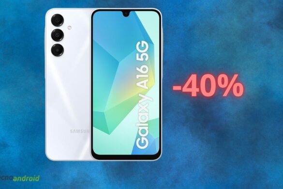 Samsung Galaxy A16 è praticamente GRATIS su Amazon: sconto SHOCK del 40%