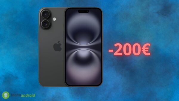 Amazon, offerta SHOCK su Apple iPhone 16, è al minimo storico