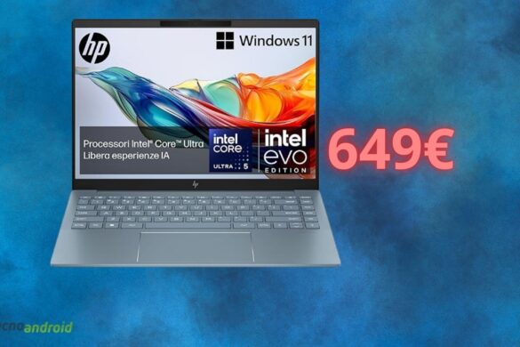 Notebook HP Pavilion al prezzo più BASSO con l’ottima OFFERTA Amazon
