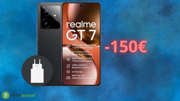 Realme GT 7 è in EXTRA SCONTO su Amazon: offerta di 150 euro