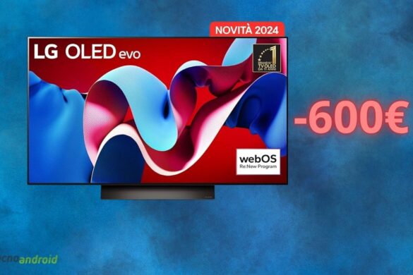 Amazon: crolla il prezzo della smart TV LG OLED di 600 euro