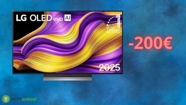 Amazon è PAZZA: prezzo CROLLATO di 200 euro per la smart TV LG