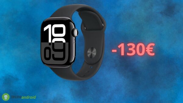 Amazon regala Apple Watch Series 10 con sconto di 130 euro