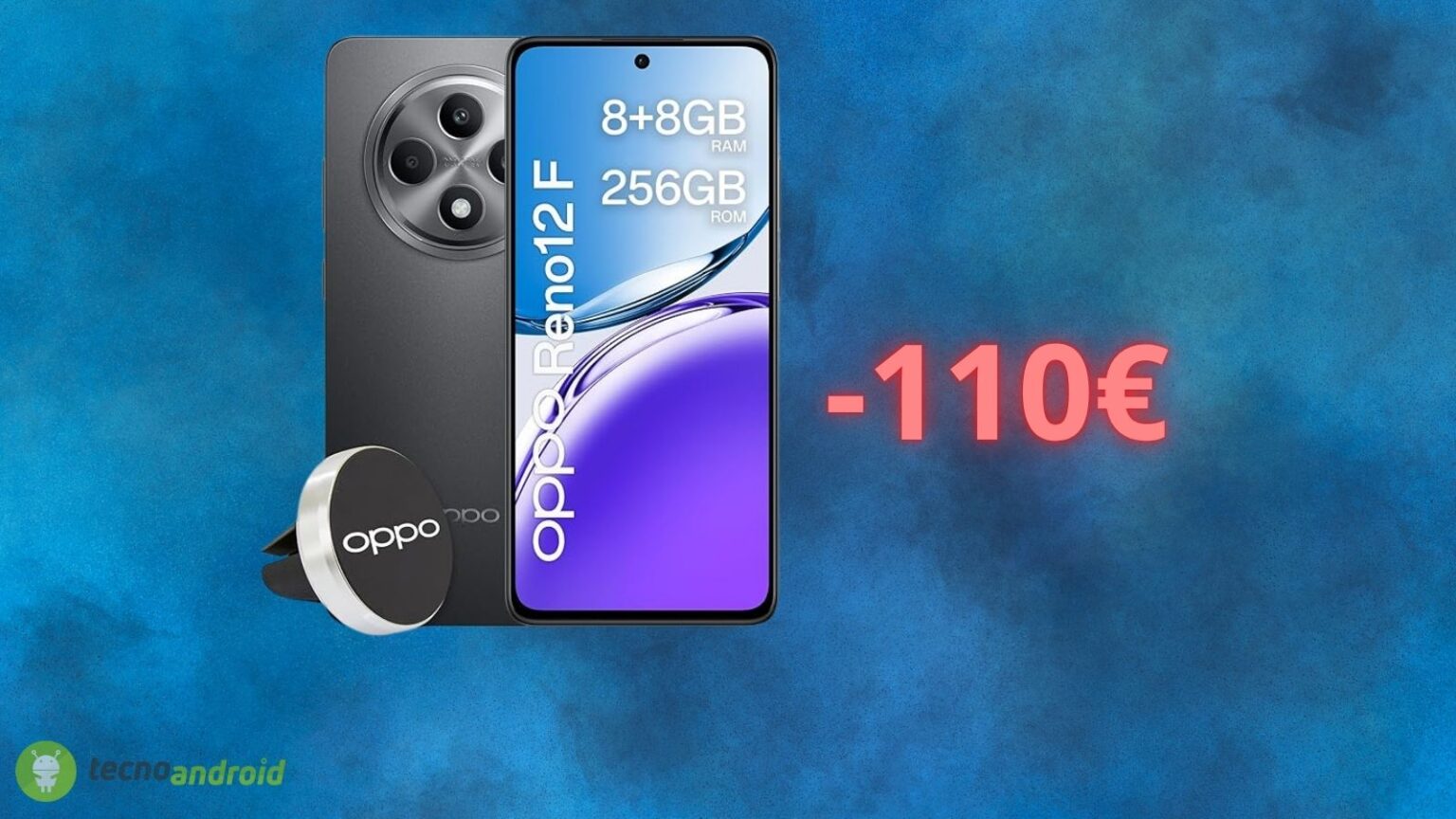 Amazon sconta al minimo storico Oppo Reno 12 F per poco tempo