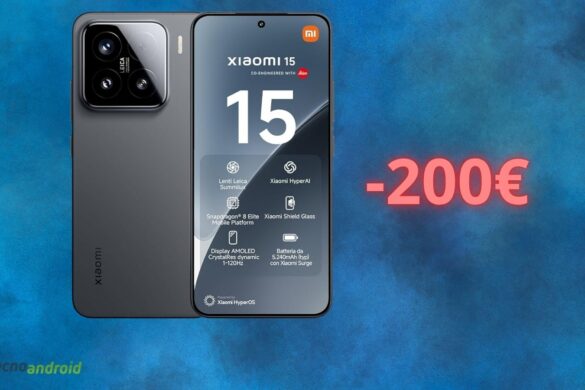 Xiaomi 15 in offerta da PAURA su Amazon: sconto di 200 euro