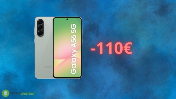 Samsung Galaxy A56 in sconto SHOCK su Amazon di 110 euro