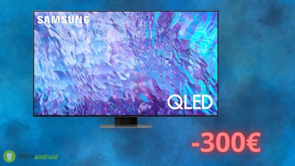 Amazon, coupon SEGRETO di 300 euro per la smart TV Samsung