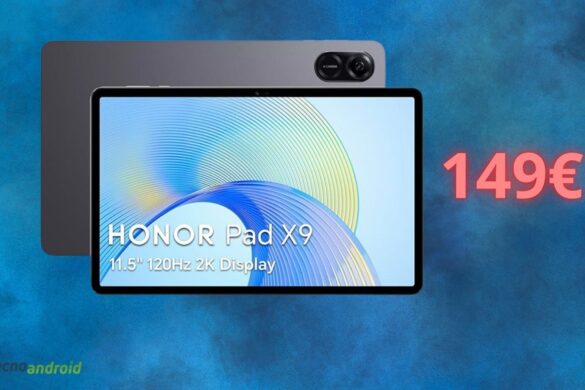 Honor Pad X9, il prezzo CROLLA su Amazon: offerta imperdibile