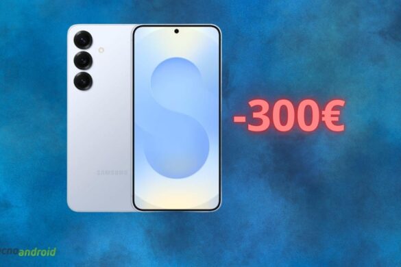 Amazon fa crollare di 300 euro il Samsung Galaxy S25