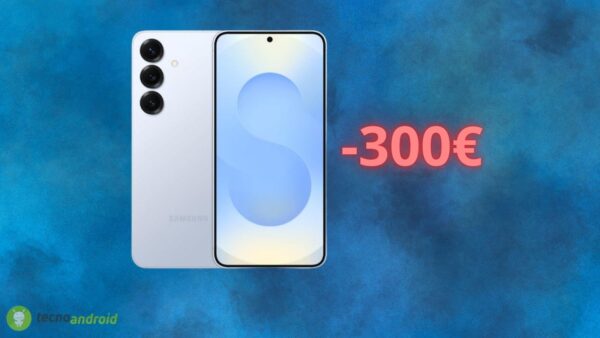 Amazon fa crollare di 300 euro il Samsung Galaxy S25