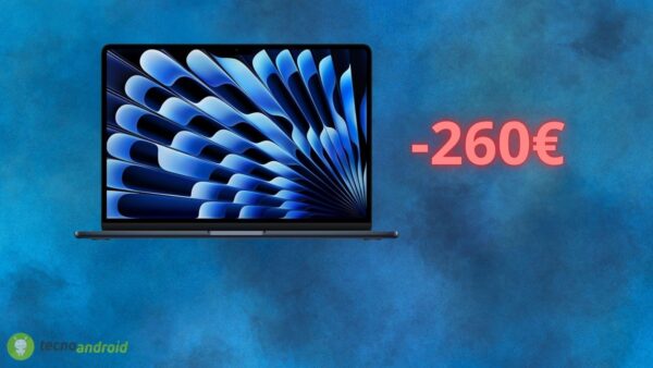 Amazon fa crollare di 260 euro il prezzo di Apple MacBook Air con M4