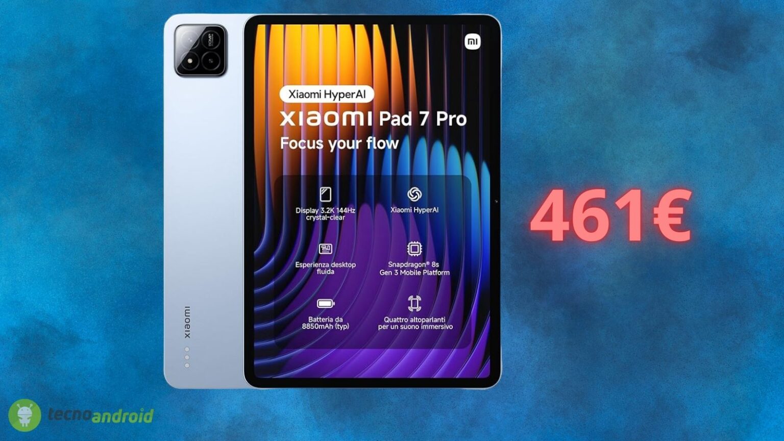 Xiaomi Pad 7 Pro è SUPER ECONOMICO su Amazon: acquistatelo subito
