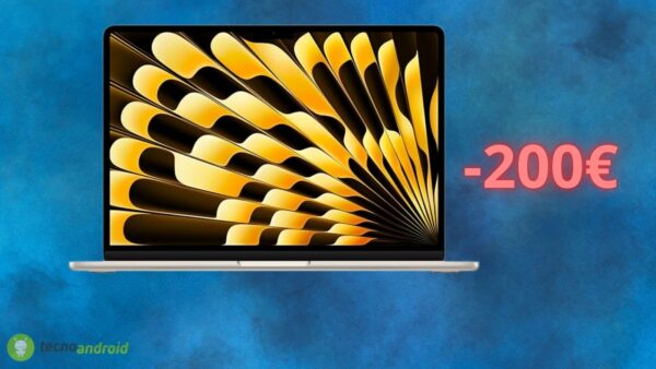 Amazon SPEZZA di 200 euro il prezzo di Apple MacBook Air