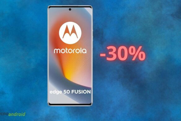 Motorola Edge 50 Fusion con offerta PAZZA del 30% su Amazon