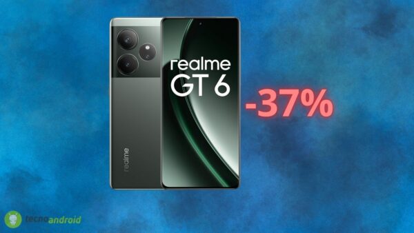 Realme GT 6 è in OFFERTA del 37% oggi su Amazon