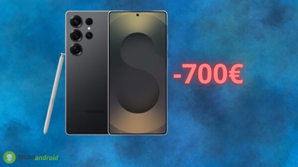 Amazon REGALA il Samsung Galaxy S25 Ultra con uno sconto di 700 euro