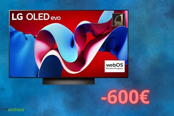 Amazon INARRESTABILE: sconto di 600 euro per la smart tv LG OLED Evo 48″