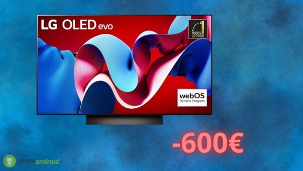 Amazon INARRESTABILE: sconto di 600 euro per la smart tv LG OLED Evo 48"