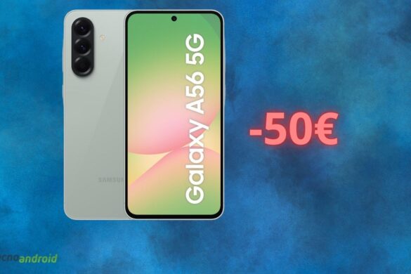 Samsun Galaxy A56 a prezzo da SALDO su Amazon con l’offerta SCONTATISSIMA