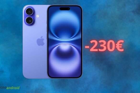 Apple iPhone 16 a prezzo AFFARE su Amazon con lo sconto del 21%