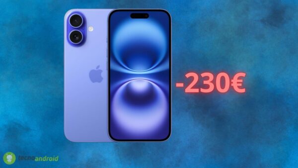 Apple iPhone 16 a prezzo AFFARE su Amazon con lo sconto del 21%
