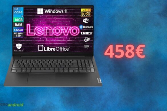 Amazon vi regala questo notebook Lenovo: oggi con un prezzo assurdo