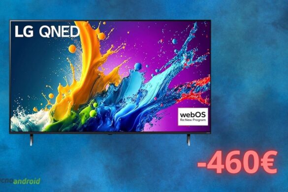 Amazon fa CROLLARE il prezzo della smart TV LG con l’offerta BOMBA
