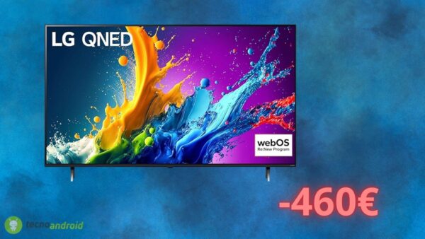 Amazon fa CROLLARE il prezzo della smart TV LG con l'offerta BOMBA