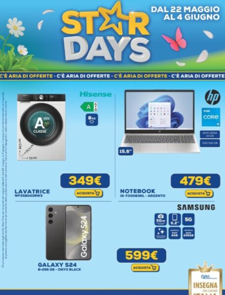 euronics - caratteristiche Euronics Star Days ()