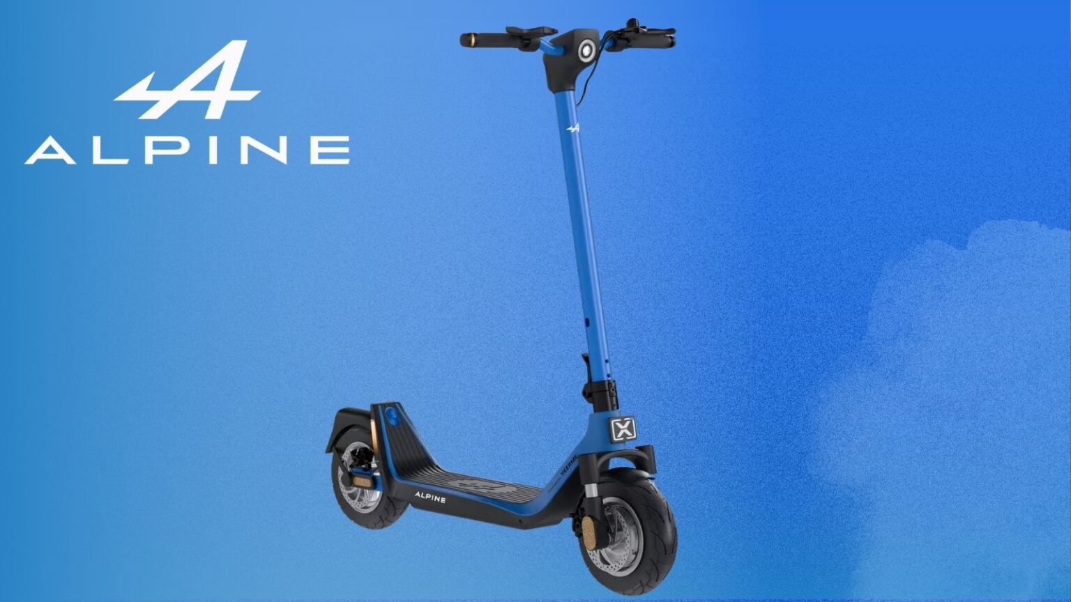 Alpine debutta nella mobilità urbana: arriva il monopattino 100A GT
