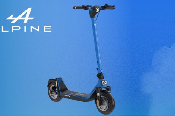 Alpine debutta nella mobilità urbana: arriva il monopattino 100A GT