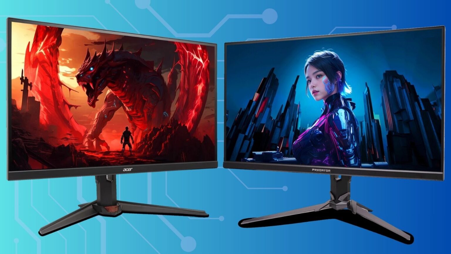 Il gaming come non si era mai visto: Acer svela due monitor da urlo