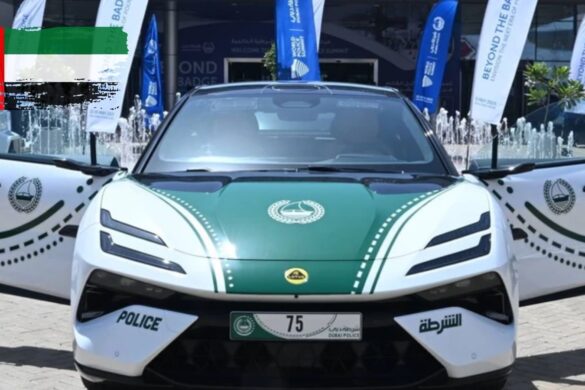 Dubai: arriva la Lotus Emeya-S nella flotta della polizia