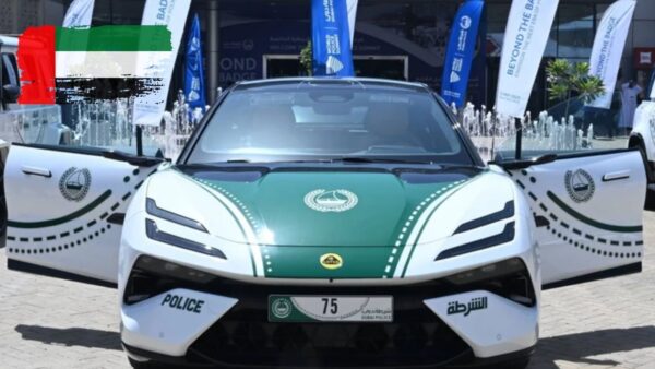 Dubai: arriva Lotus Emeya-S nella flotta della polizia