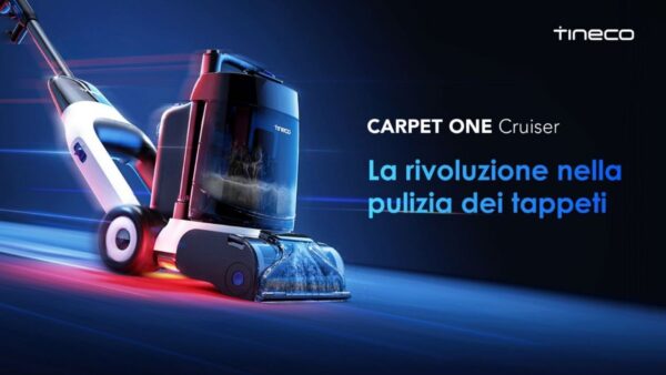 Tineco CARPET ONE Cruiser: la pulizia dei tappeti come non si era mai vista