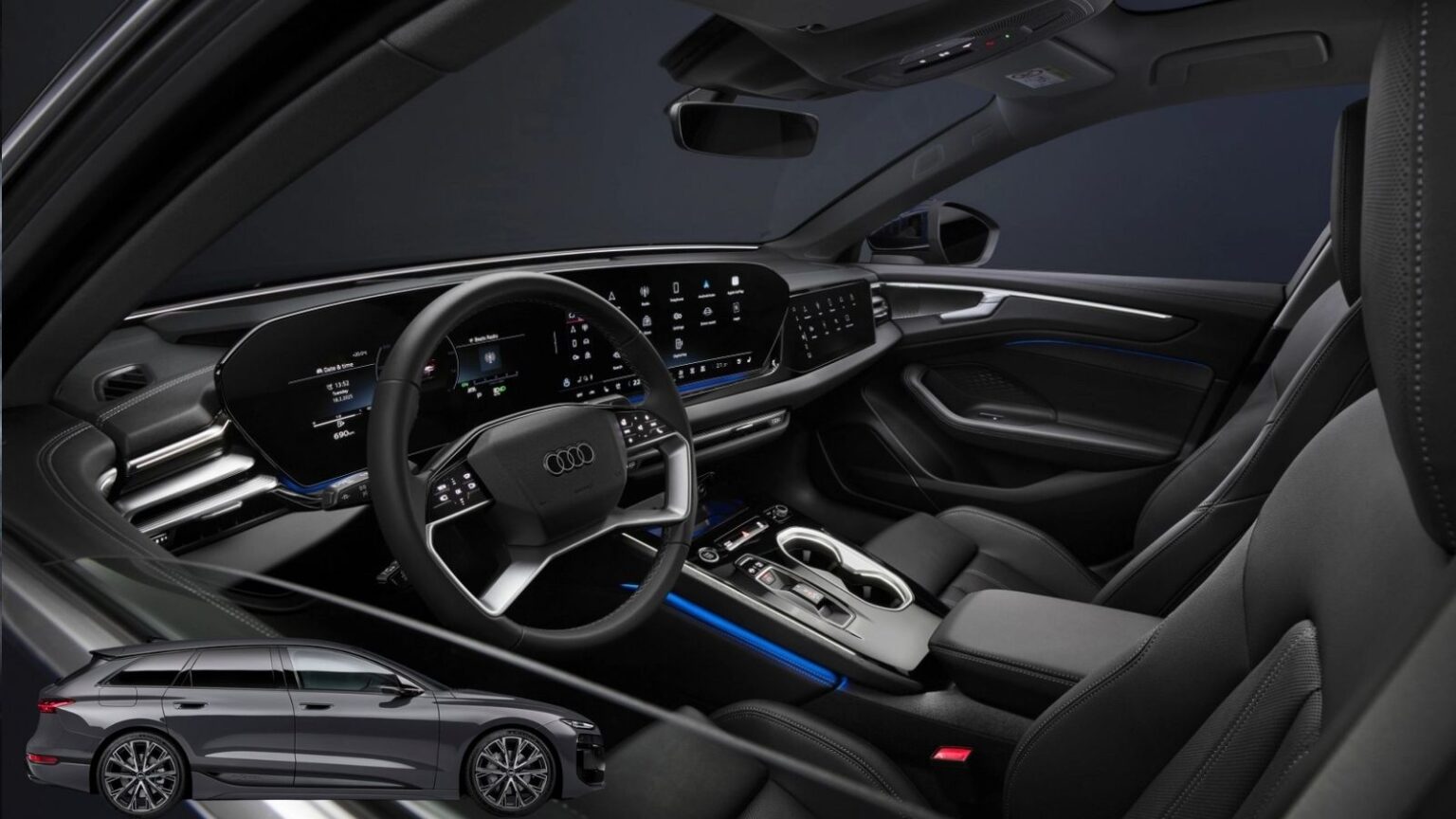Audi A6 2025: tecnologia e stile da urlo anche nell'abitacolo