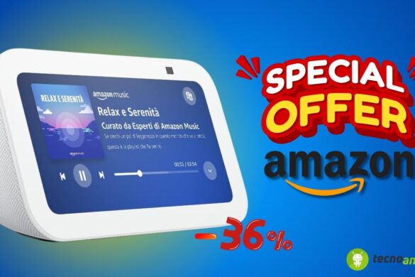 Amazon SUPER OFFERTA: l’Echo Show 5 ora è tuo ad un PREZZO STRACCIATO