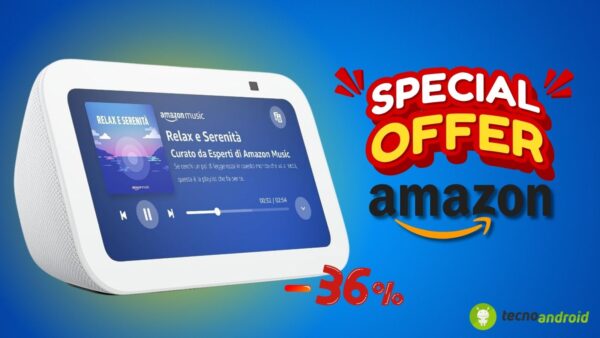 Amazon SUPER OFFERTA: l'Echo Show 5 ora è tuo ad un PREZZO STRACCIATO