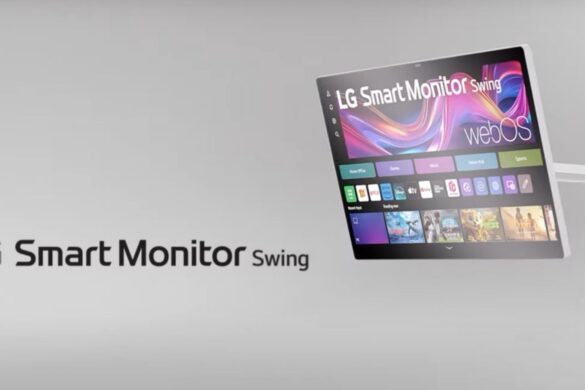 LG Swing: lo smart monitor che si muove e si trasporta