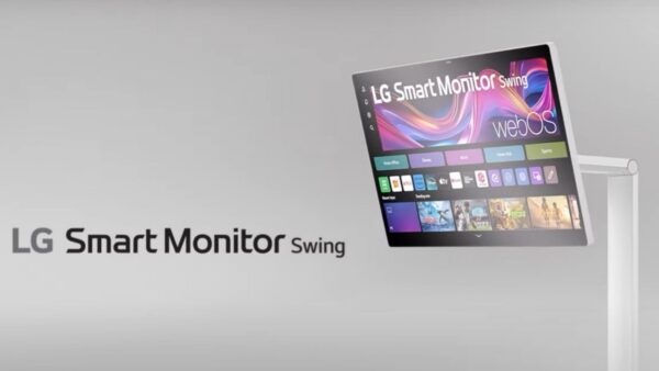 LG Swing: lo smart monitor che si muove e si trasporta