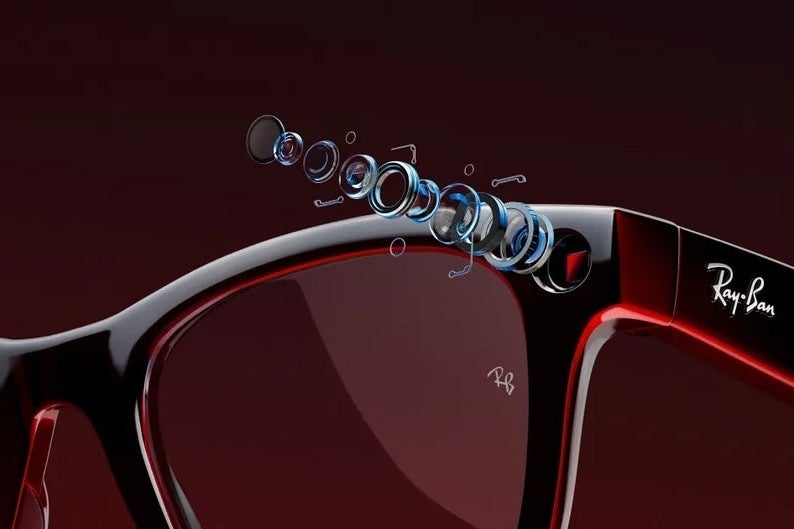 Metas Ray Ban smart glasses Metas Ray Ban smart glasses