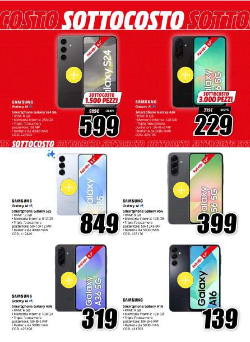 mediaworld - caratteristiche MediaWorld Sottocosto