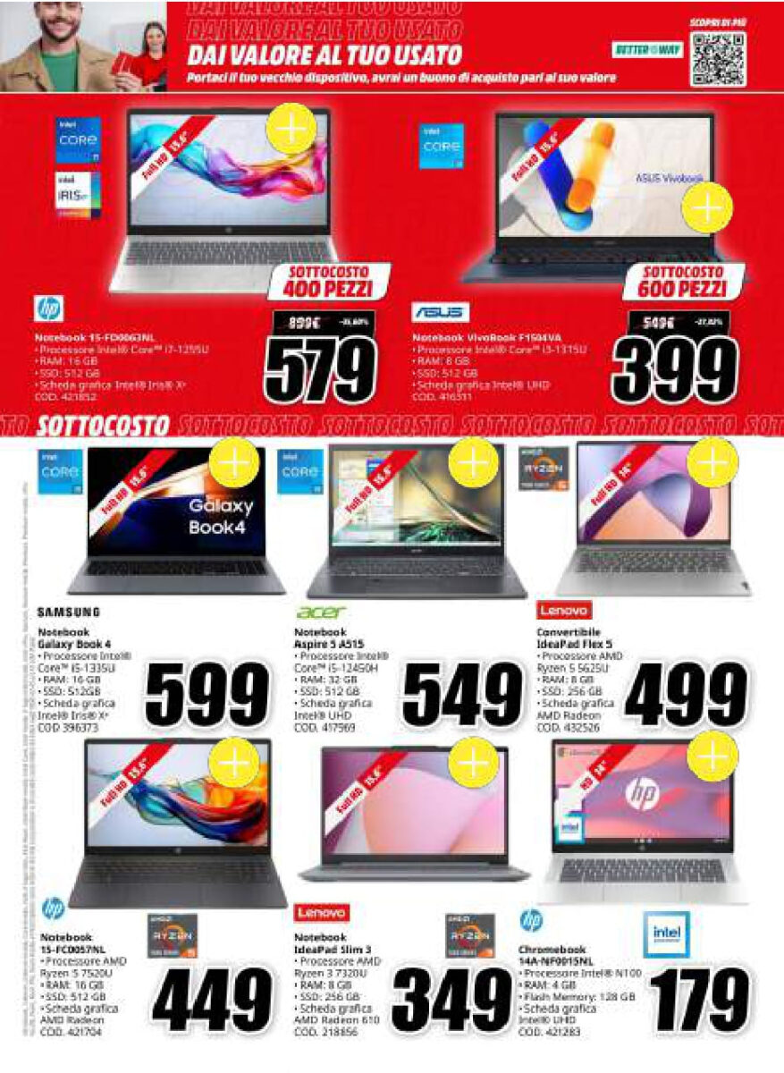 mediaworld - immagine 10 MediaWorld Sottocosto