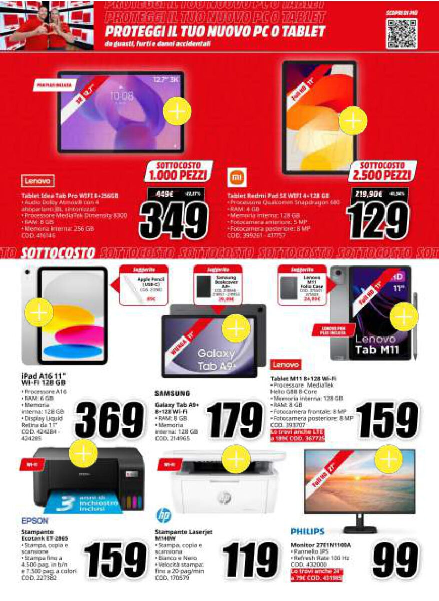 mediaworld - immagine 12 MediaWorld Sottocosto