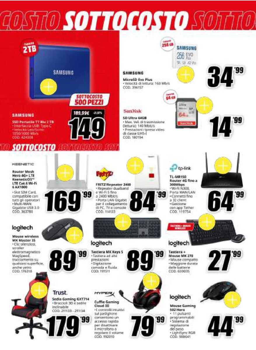 mediaworld - immagine 13 MediaWorld Sottocosto