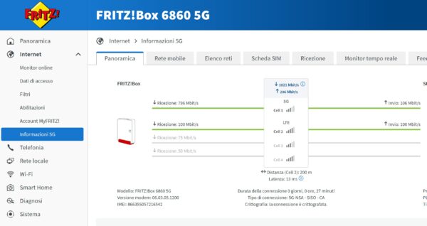 FRITZBox 6860 5G - immagine 10 Screenshot