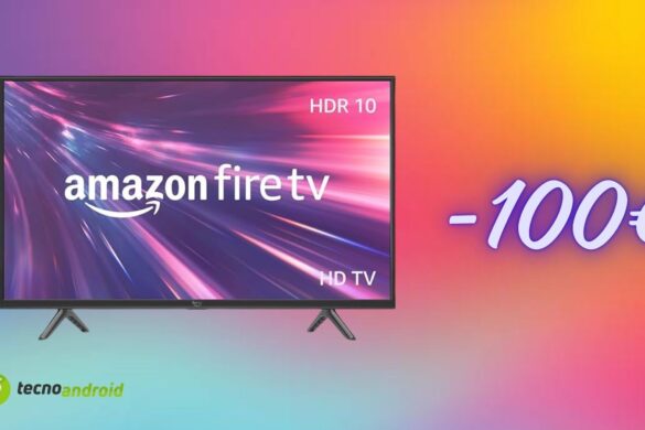 Amazon Fire TV 32″ a prezzo folle: sconto del 32% solo per oggi