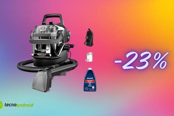 Bissell SpotClean HydroSteam imperdibile con il -23% di sconto Amazon
